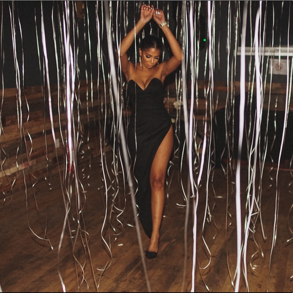 Black Maxi Dress. Emmeline. House of CB!